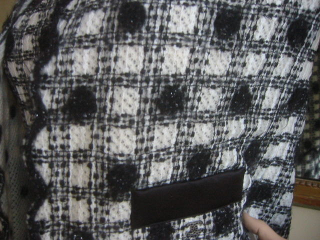 Chanel Amazing Cashmere Lesage embellished lace trim Suit 38 4