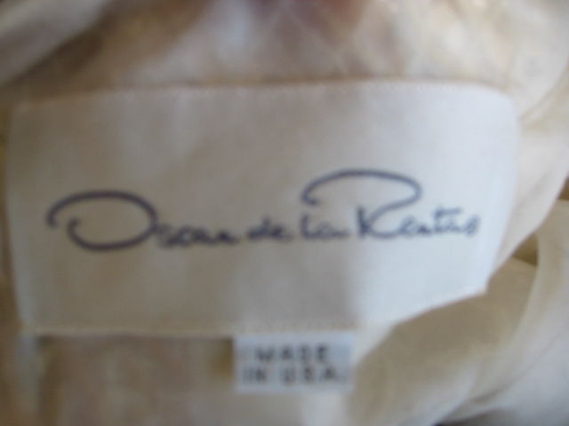 Oscar de la Renta Lesage Embroidered Jacket sz 12 6