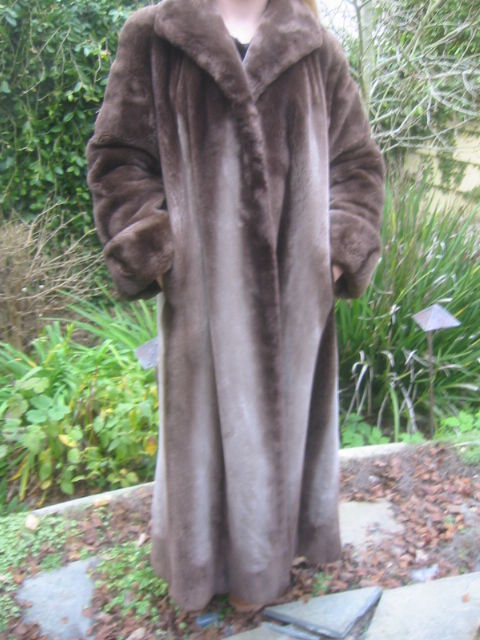 Neiman Marcus Ombre Sheared Beaver Coat 2