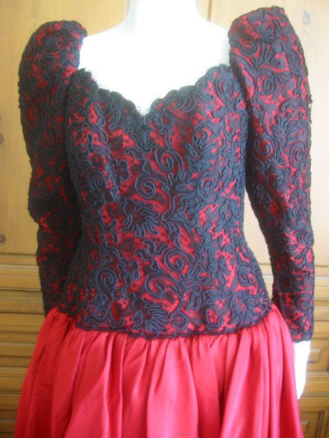 Women's Yves Saint Laurent Haute Couture Evening Gown