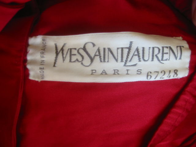 Yves Saint Laurent Haute Couture Evening Gown 4