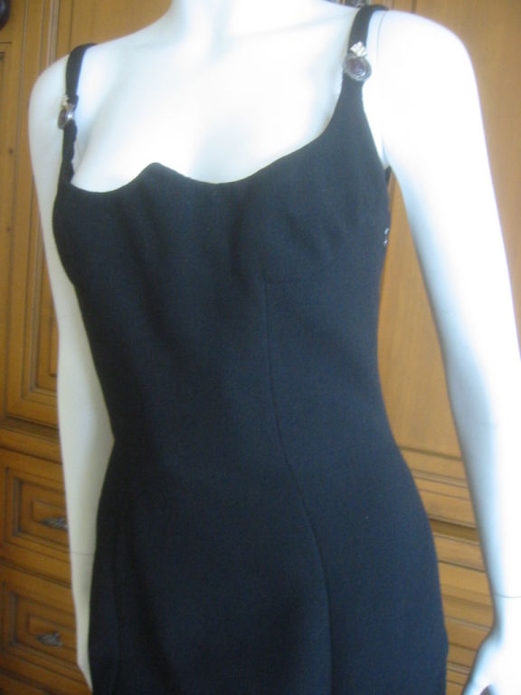 Women's Atelier Versace Superb Little Black Dress