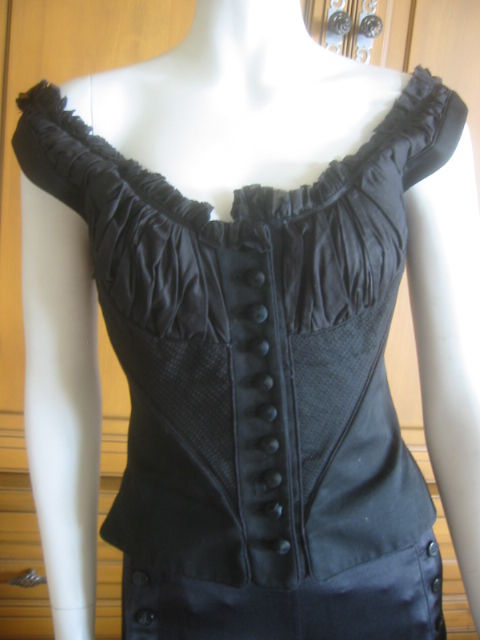 Alexander McQueen Pirate collection chiffon Corset Spring '03 5