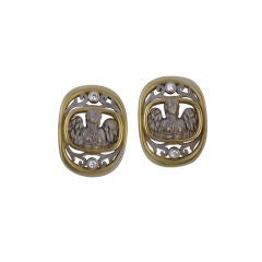 Barry Kieselstein-Cord 18kt gold Angel  Earrings