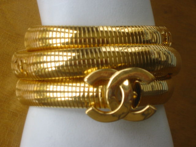 Chanel Snake Chain Belt / Bracelet 5