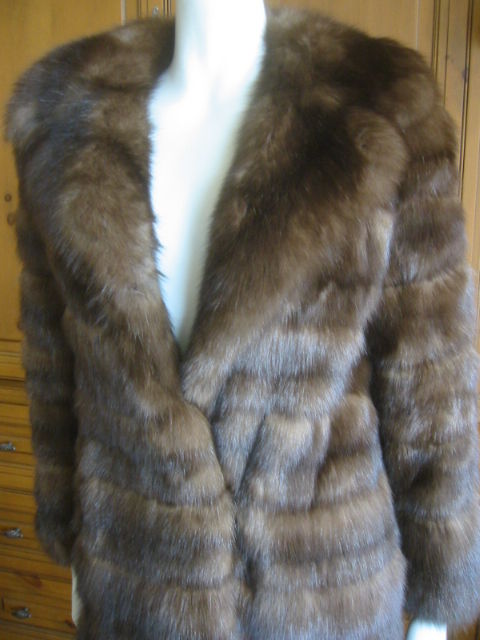 Bergdorf Goodman Barguzin Russian Sable Convertable Coat/Jacket 4