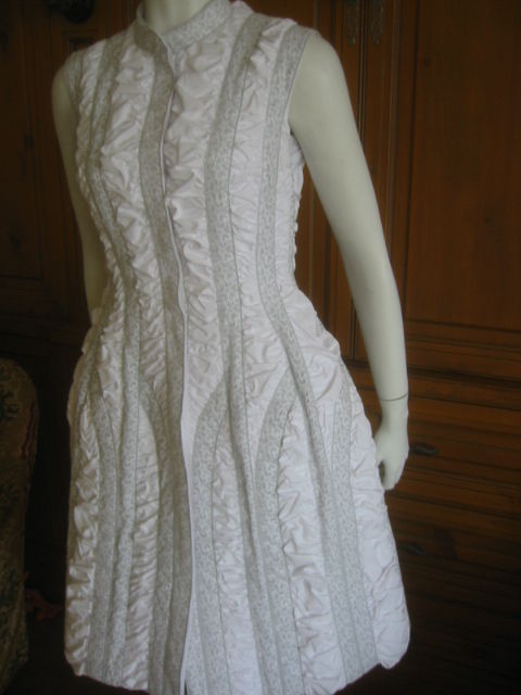 azzedine alaia white dress