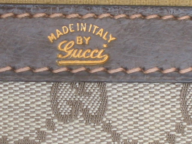 Gucci Vintage 1970's Logo Folio Briefcase 2