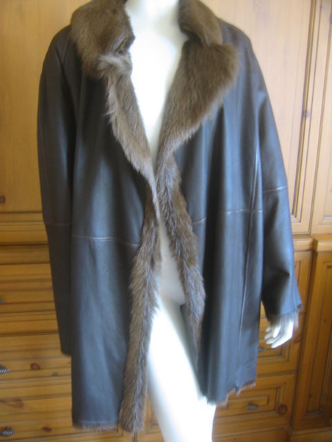hermes fur coat
