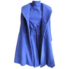 Mollie Parnis Purple dress with matching coat