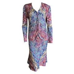Missoni Classic vintage skirt suit