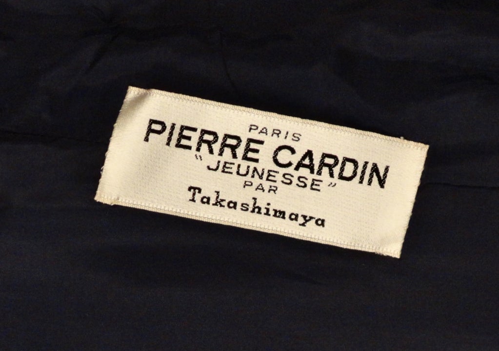 1960s Pierre Cardin Linen Dress 1