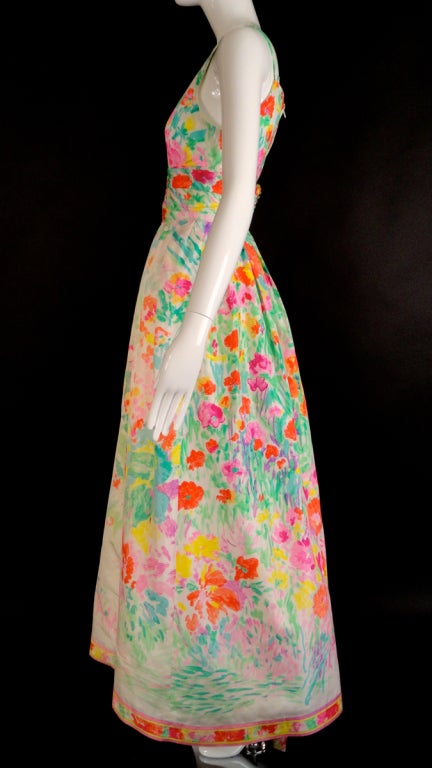 1990s Leonard Evening Gown 1