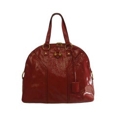 YSL Cyclamen Muse Oversized Handbag