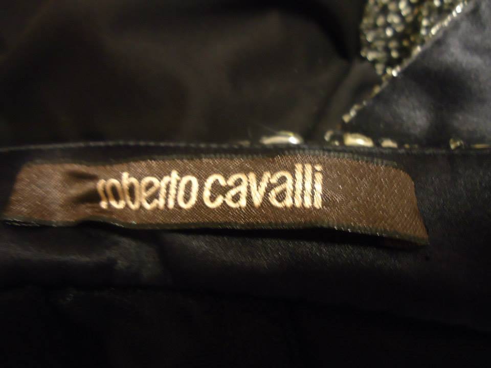 Roberto Cavalli black evening dress size 44 (it) 3
