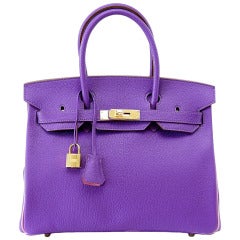 HERMES Two-Tone Birkin 30cm – Yafa Signed Jewels