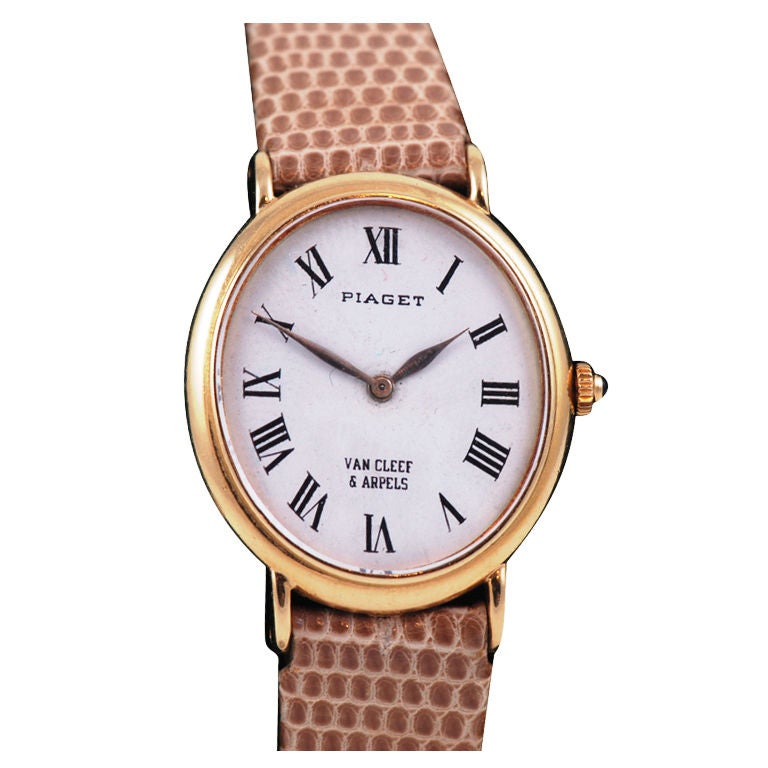 Woman's Piaget Gold Watch