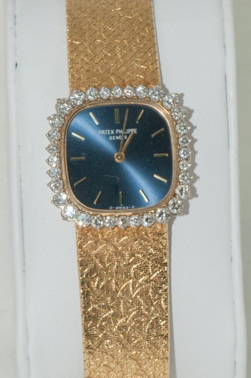 PATEK PHILIPPE Ladies Gold & Diamond Watch 1