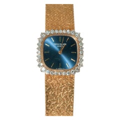 Vintage PATEK PHILIPPE Ladies Gold & Diamond Watch