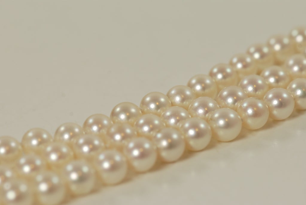 Pearl Ruby & Diamond Bracelet In Excellent Condition In New York , NY