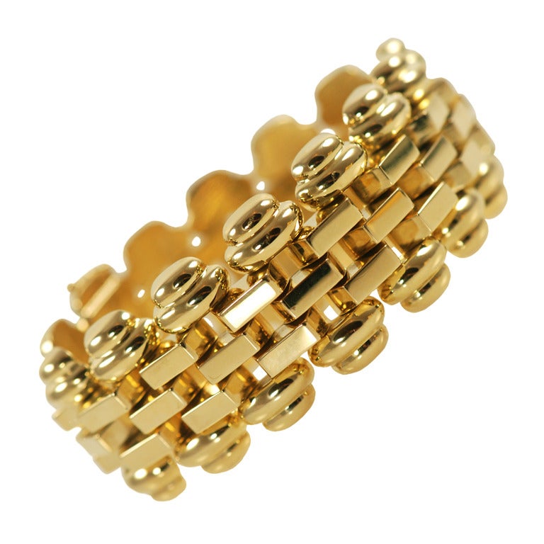 Retro Gold Bracelet