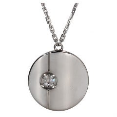 Cartier Love Diamond Gold Necklace 6