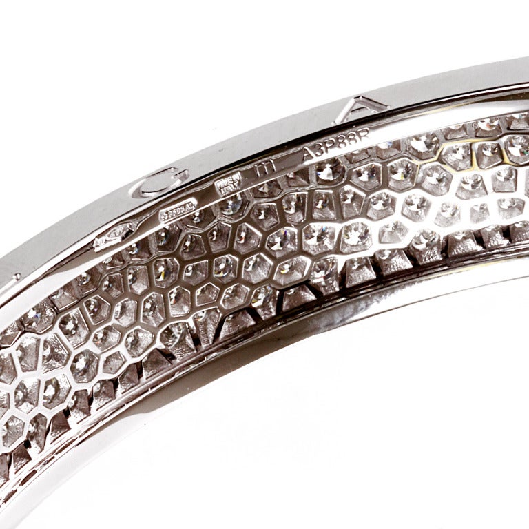 Bulgari 10ct B.Zero1 Diamant-Armreif Damen