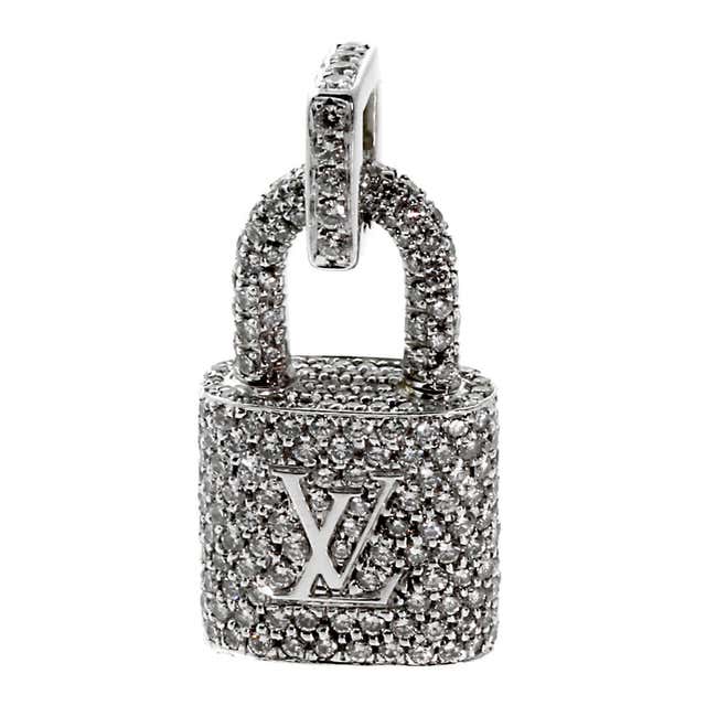 Louis vuitton padlock necklace Clearance