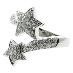Chanel Comete Diamond White Gold Ring