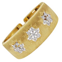 Buccellati Gold and diamond bracelet