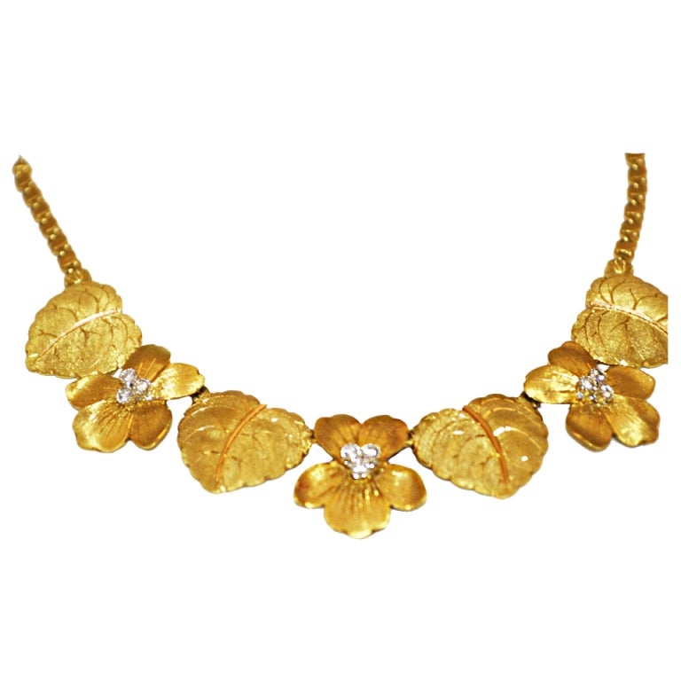 Buccellati Gold and Diamond Necklace