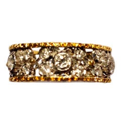 Mario Buccellati Gold and Diamond ring  