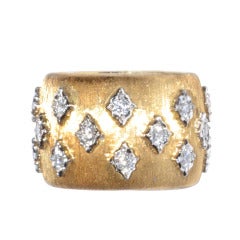 Mario Buccellati Gold and Diamond ring