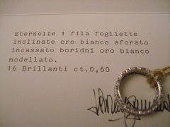 Women's M. Buccellati Diamond Gold Band Ring