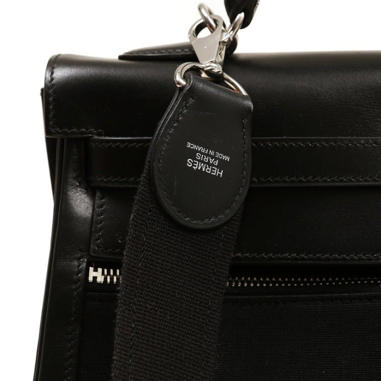 Women's Hermes Black Kelly Lakis Bag