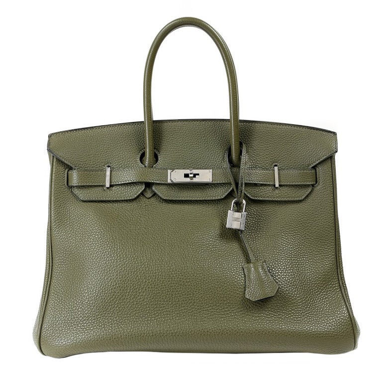 Hermes Olive Green Birkin Bag