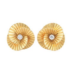 Orecchini in oro con diamanti Cartier