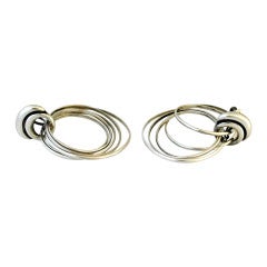 Retro Antonio Pineda Sterling Silver Earrings