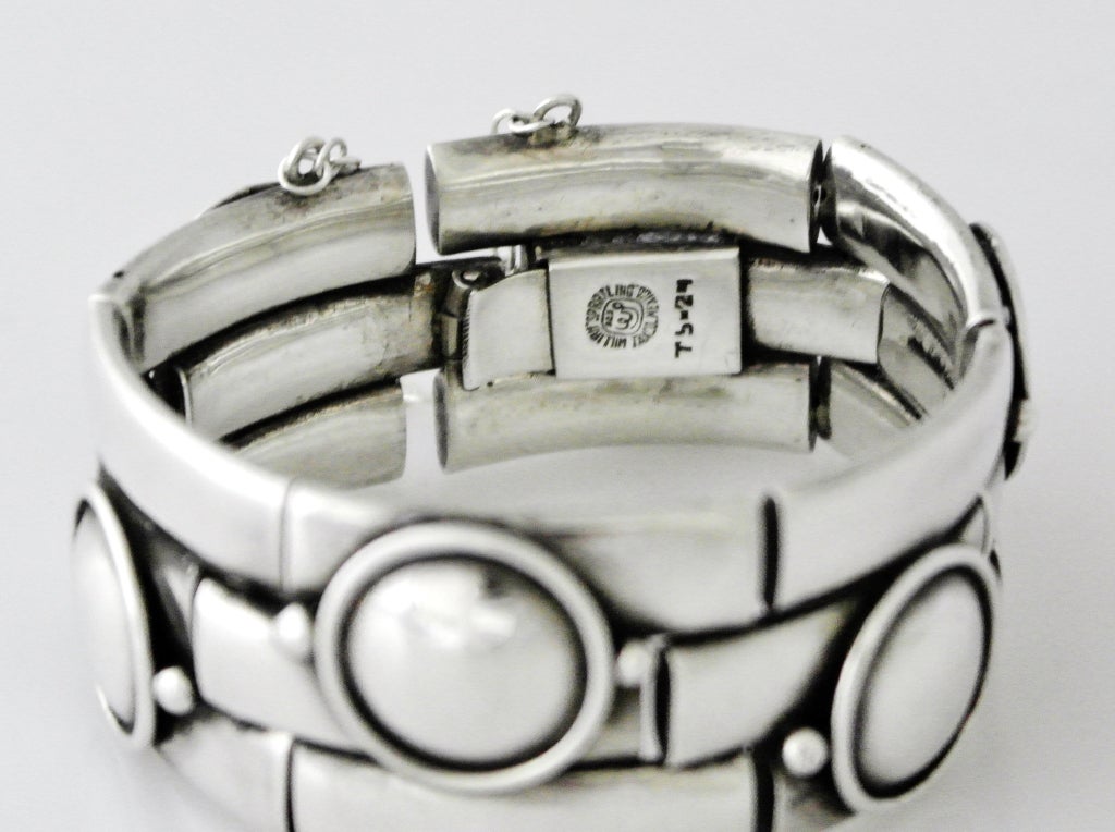 Spratling Sterling Silver Modernist Bracelet 2