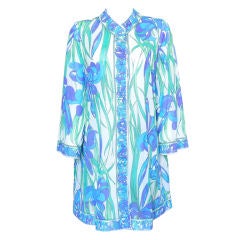 Vintage Emilio Pucci Mini Dress Robe