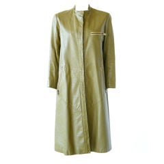 Bonnie Cashin for Sills Leather Coat 4