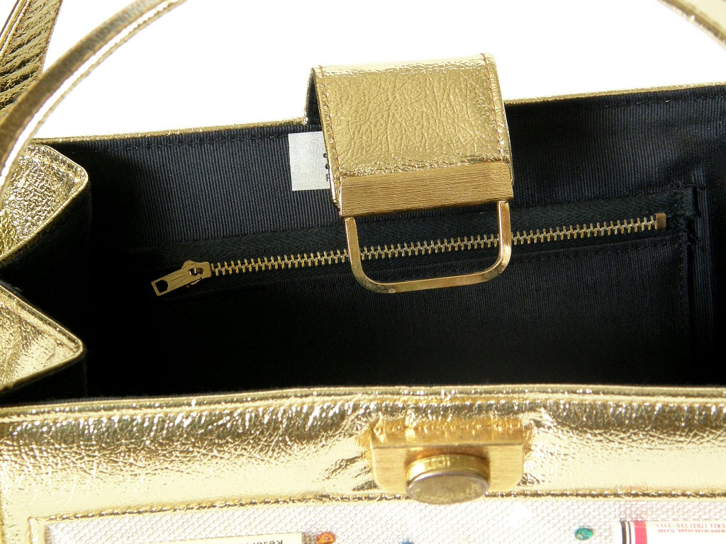 Faye Mell Las Vegas Theme Handbag In Excellent Condition In Chicago, IL
