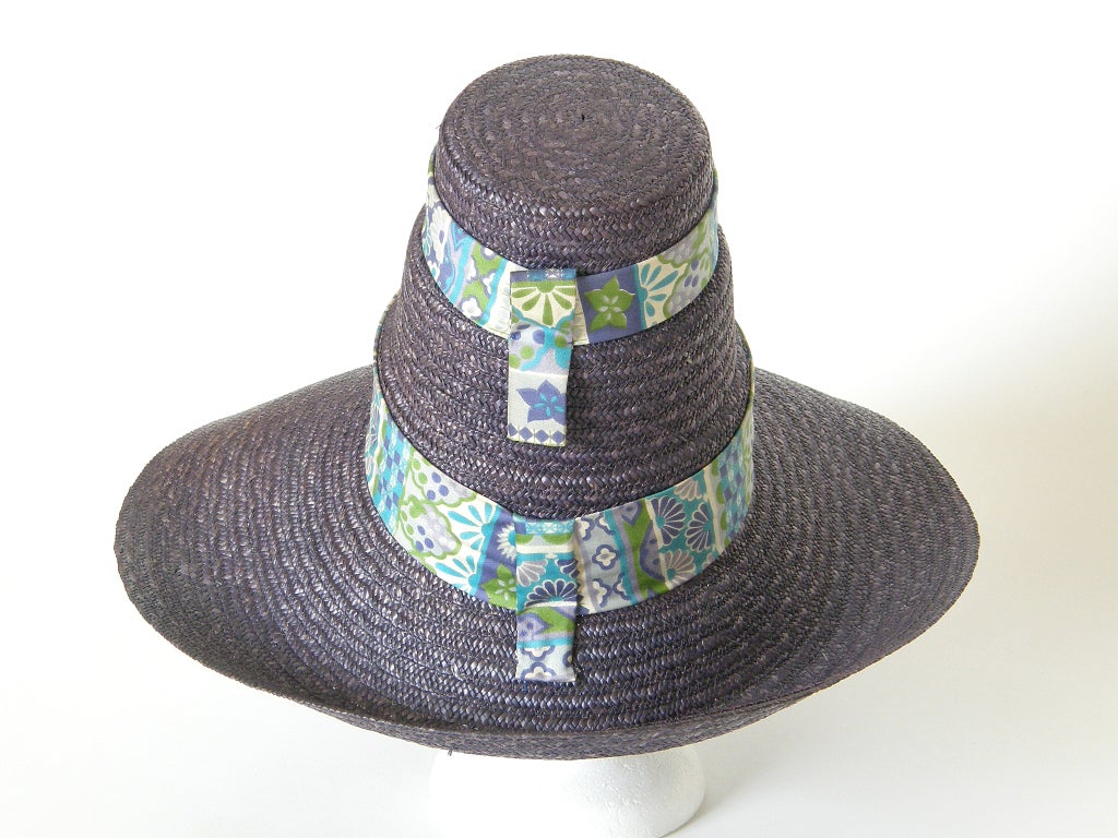 Women's Whimsical Italian Straw Hat