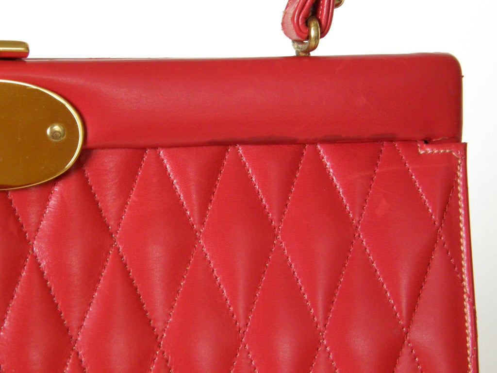 Quilted Leather Handbag by Prestige 2