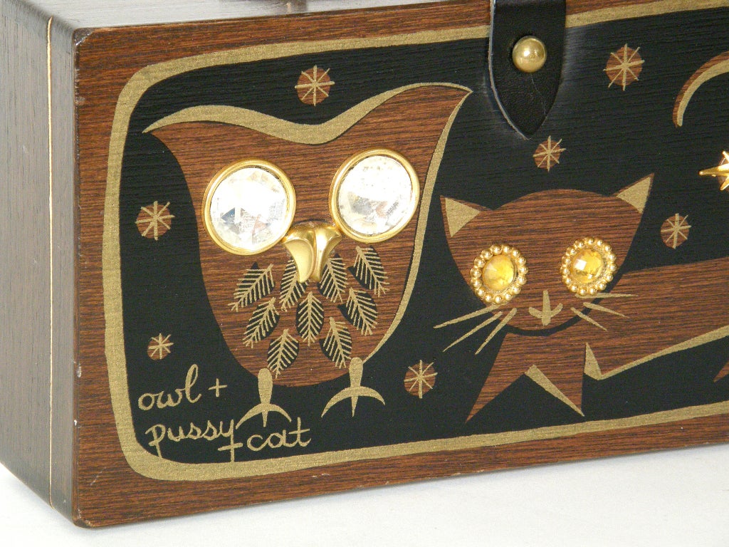 enid collins owl purse