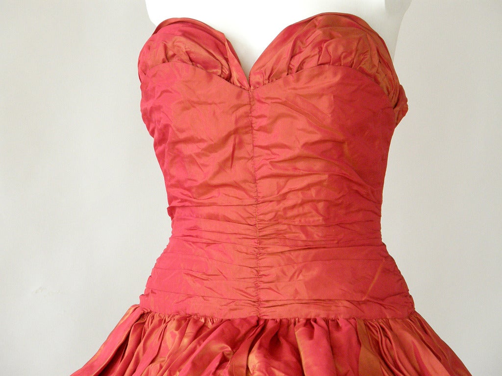 Edward Molyneux Couture Gown In Fair Condition In Chicago, IL