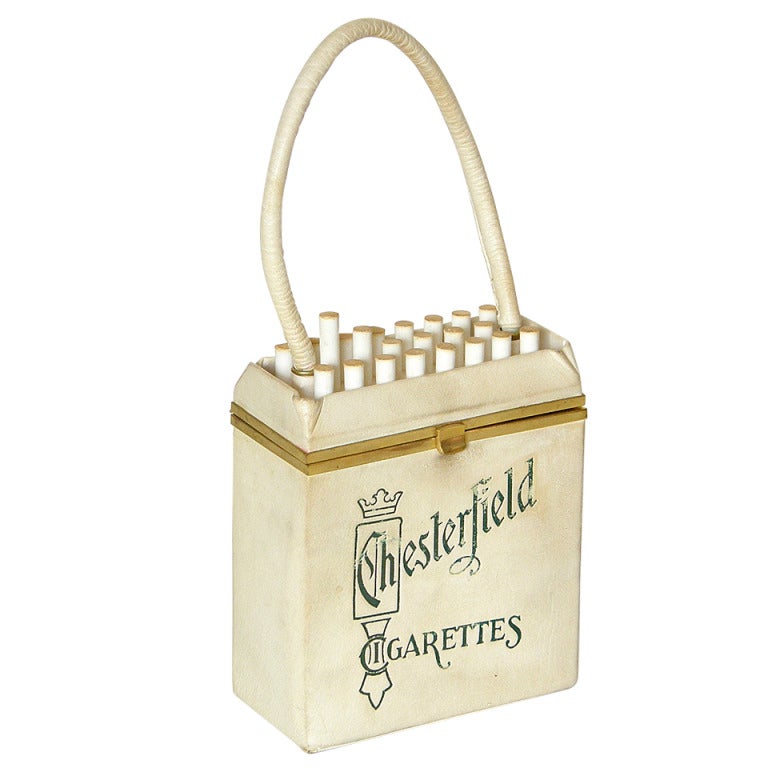 Anne-Marie Chesterfield Cigarettes Handbag