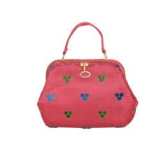 Fuchsia Roberta di Camerino Handbag 12