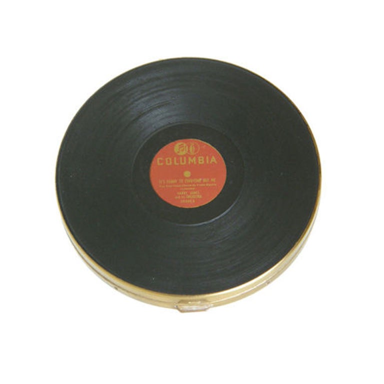 Columbia Record Album Compact at 1stDibs
