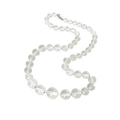 Les Bernard Lucite Beads Necklace